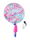 Globo Burbuja 90cm Splash Love
