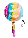 Globo Gigante 90cm Arcoíris de Amor Burbuja