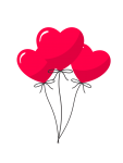 Globos Amor y Amistad