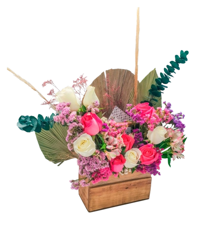 Flores Vintage Arreglo Premium