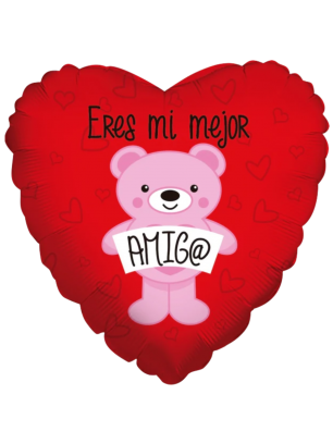 43cm Globo Mejor Amig@