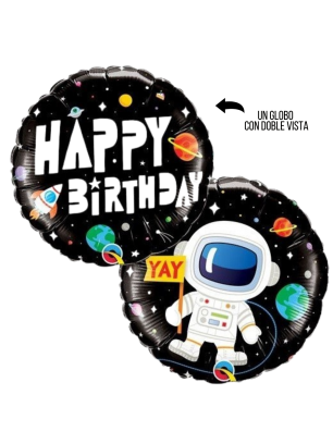 43cm Globo HB Astronauta espacio