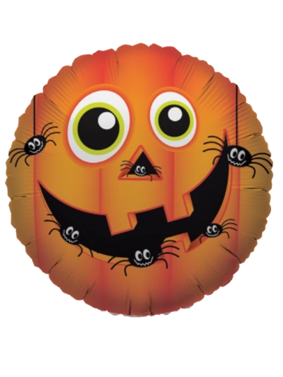 23cm Globo Calabaza Sonriente
